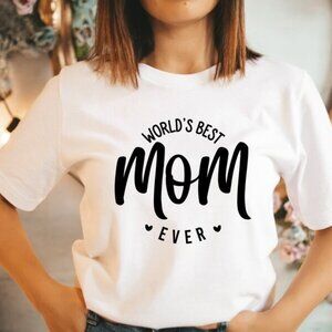 World_s Best Mom Shirt, Mom Shirt, Mothers Day Gift, Best Mom Ever Shirt